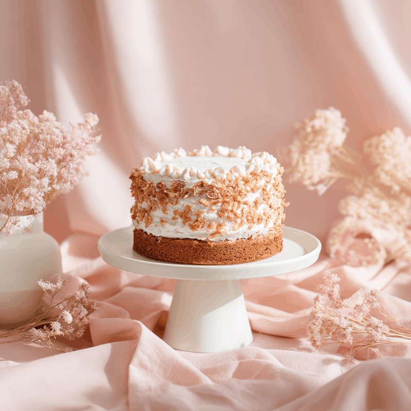 BOLO DE BAUNILHA